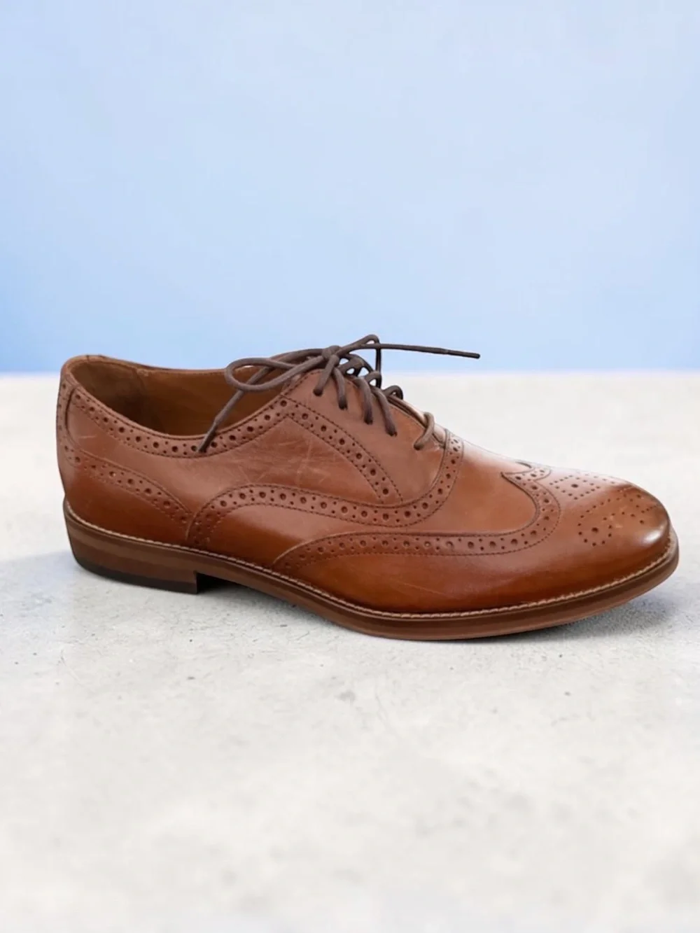 Johnston & Murphy SUTTON WINGTIP  OXFORD Size 9